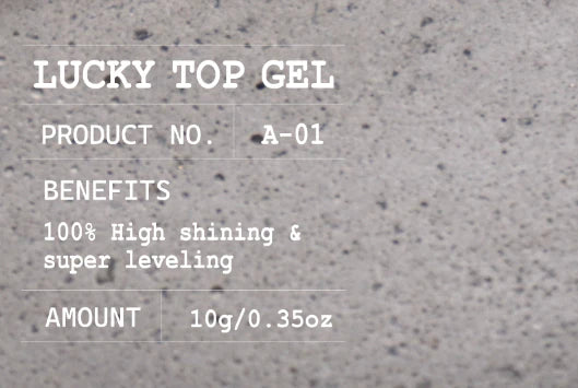 【Amingo】Lucky top gel - no wipe A-01