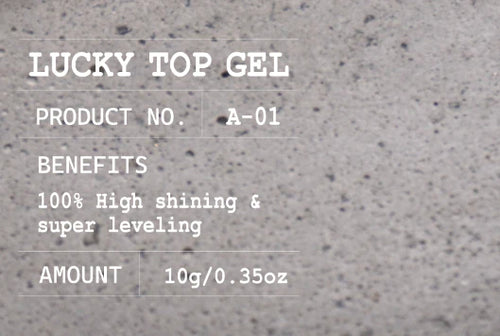 【Amingo / 受注販売(9月中旬前後納期)】Lucky top gel - no wipe A-01
