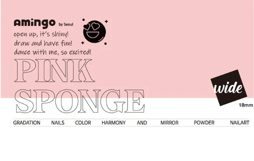 【Amingo / 受注販売(9月中旬前後納期)】Pink sponge - 100pc