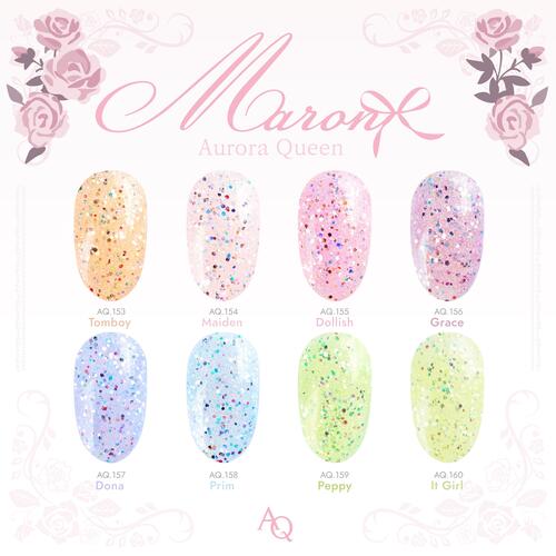 【Aurora Queen / 受注販売(11月中旬前後納期)】Maron Collection 8-piece set