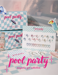 【GENTLE PINK / 受注販売(9月中旬前後納期)】Pool Party 12-Piece Magnetic Gel　Collection