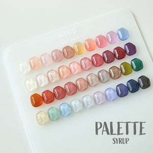 【KISS NEW YORK GEL PRO / 受注販売(9月中旬前後納期)】Palette Syrup 40-Piece Collection KSPS