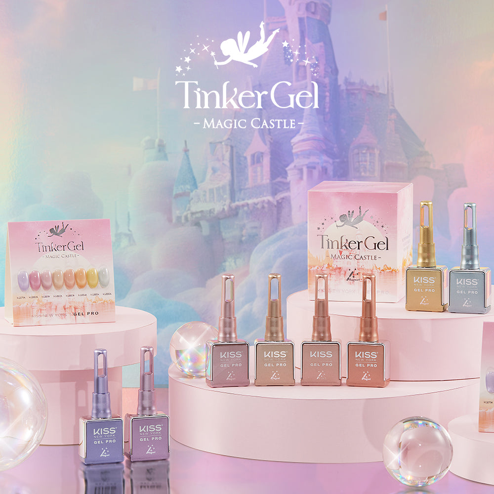 【KISS NEW YORK / 受注販売(8月中旬前後納期)】Tinker Gel 4 Magic Castle 8-Piece Collection KGTG4