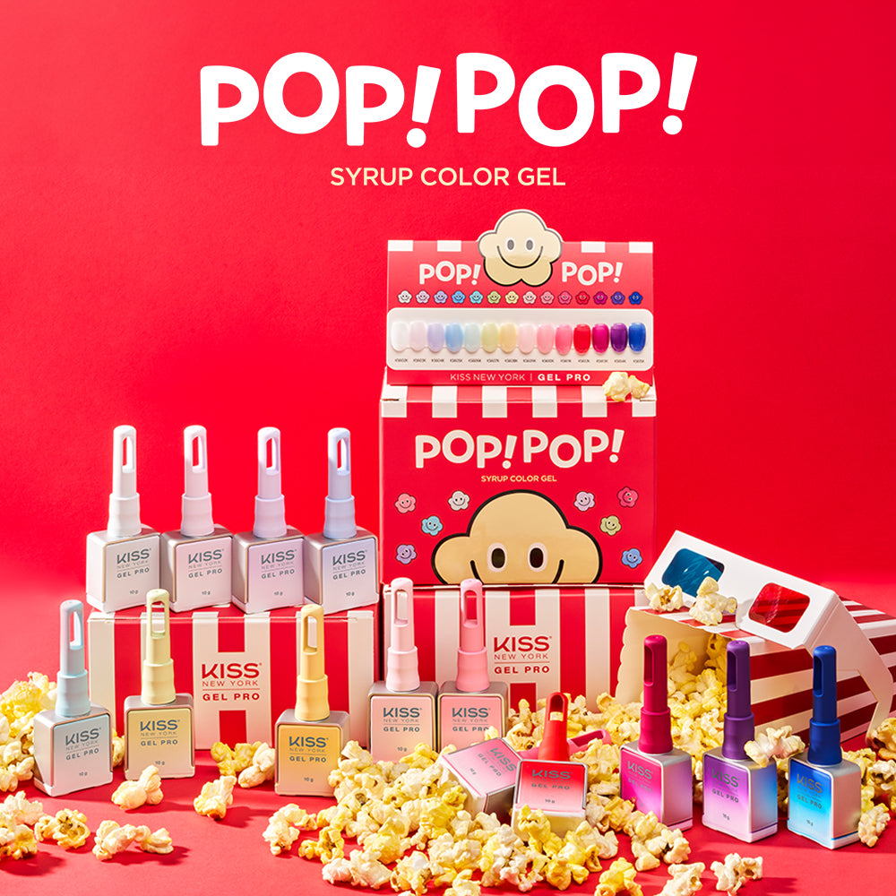 【KISS NEW YORK GEL PRO / 受注販売(10月中旬前後納期)】KSPOP 14-Piece Collection