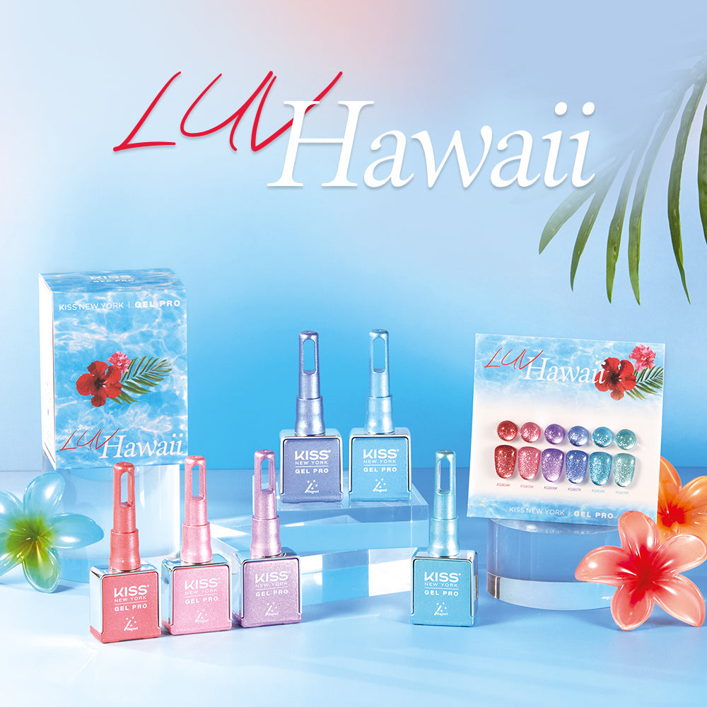 【KISS NEW YORK GEL PRO / 受注販売(10月中旬前後納期)】Love Hawaii 6-Piece Collection KGLH