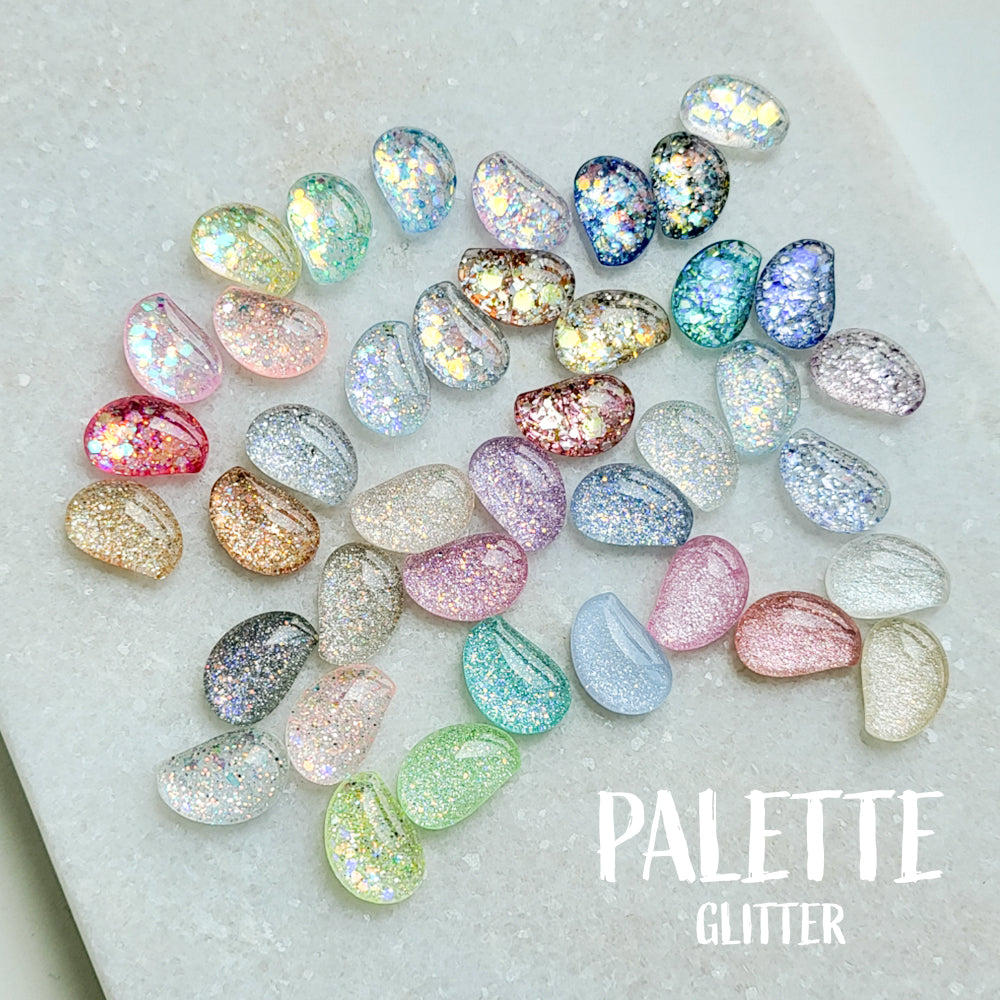 【KISS NEW YORK GEL PRO / 受注販売(10月中旬前後納期)】Palette Glitter 40-Piece Collection KGPS