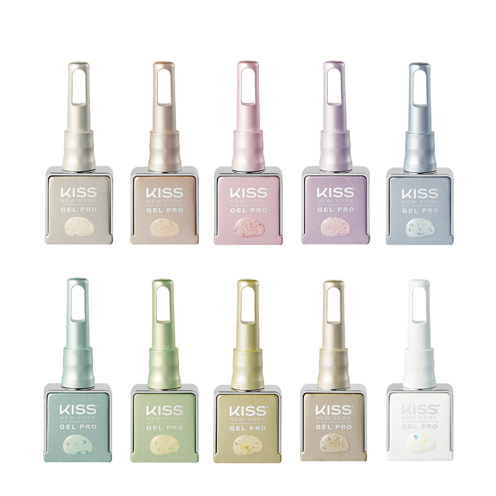 【KISS NEW YORK GEL PRO / 受注販売(8月末前後納期)】Starlight Shard 10-Piece Collection KGSL