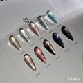 【LIUHWA / 受注販売(10月中旬前後納期)】LIUHWA Gel Muted Color Gel 10ml 10-Piece Collection Gel Nail Supplies Magnetic Glitter