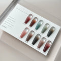 【LIUHWA / 受注販売(10月中旬前後納期)】LIUHWA Gel Grady2 Jar Gel Gradient Nail 10-Piece Collection
