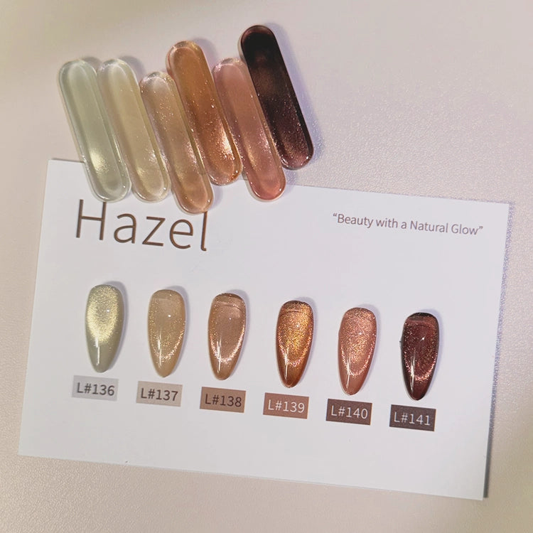 【LIUHWA / 受注販売(5月末前後納期)】LIUHWA Gel Hazel Magnetic Gel Nail Collection