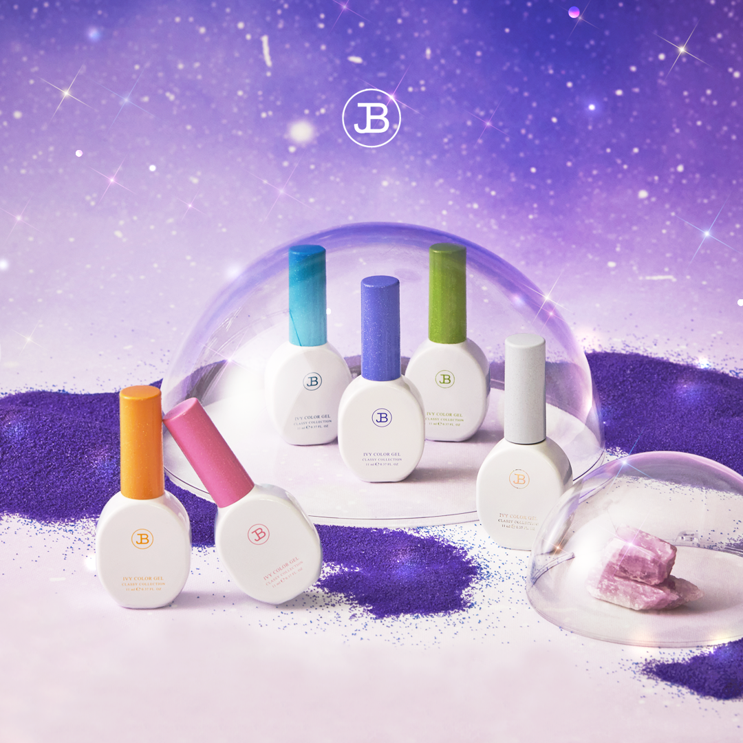 【JIN.B / 受注販売(10月末前後納期)】Milky Way Opal Glitter Gel 6 Colors Single Item 11ml
