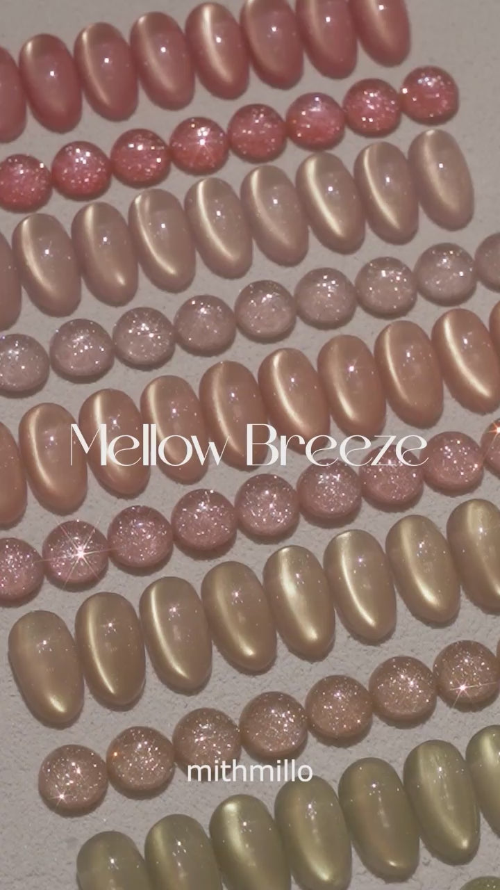 【mithmillo】Artistic Signature Polish Gel Mellow Breeze (Magnetic & Reflective Glitter) 10 types Collection