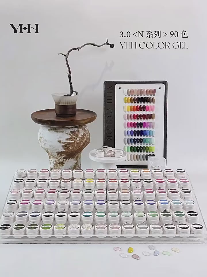 【YHH NAIL / 受注販売(納期未定:要問合せ) / (~1031)】YHH Sakura 3.0 Series Jarred Gel, 90 Colors, Creamy Texture, Brand New, 5g / 3.0系列罐装胶90色奶油质地 色系全 5g
