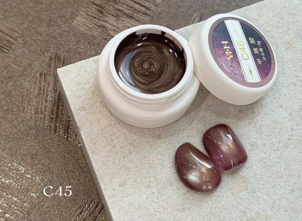 【YHH NAIL / 受注販売(7月中旬前後納期)】Sakura Four Seasons Cat's Eye 5g C41-C60 Single Item