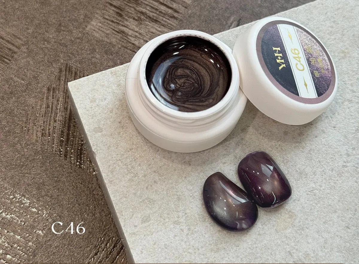 【YHH NAIL / 受注販売(7月中旬前後納期)】Sakura Four Seasons Cat's Eye 5g C41-C60 Single Item