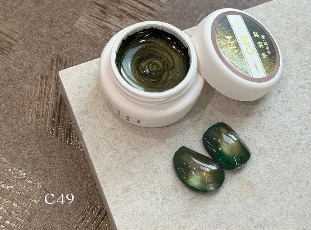【YHH NAIL / 受注販売(7月中旬前後納期)】Sakura Four Seasons Cat's Eye 5g C41-C60 Single Item