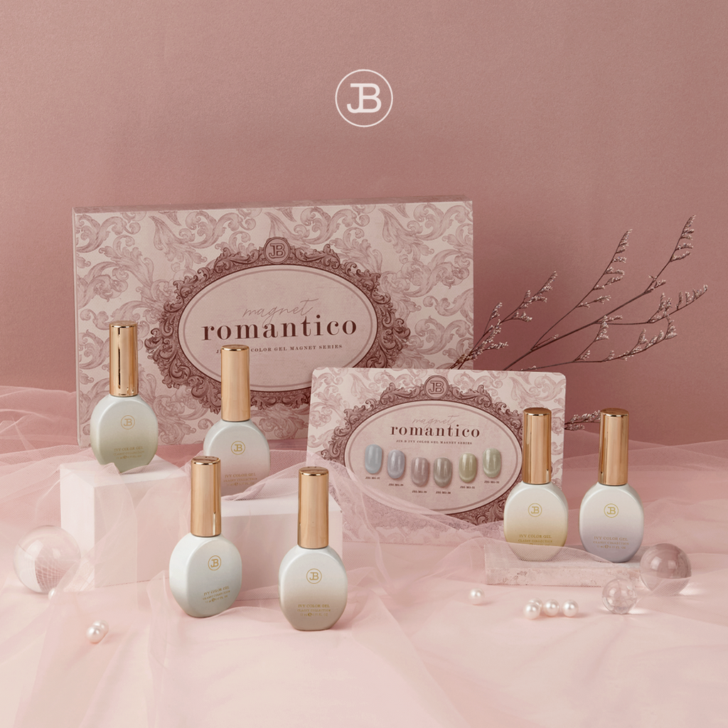 【JIN.B / 受注販売(10月末前後納期)】Romantico Magnetic Color Gel 6 Colors Single Item 11ml