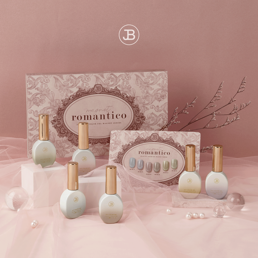 【JIN.B / 受注販売(10月末前後納期)】Romantico Magnetic Color Gel 6 Colors Single Item 11ml