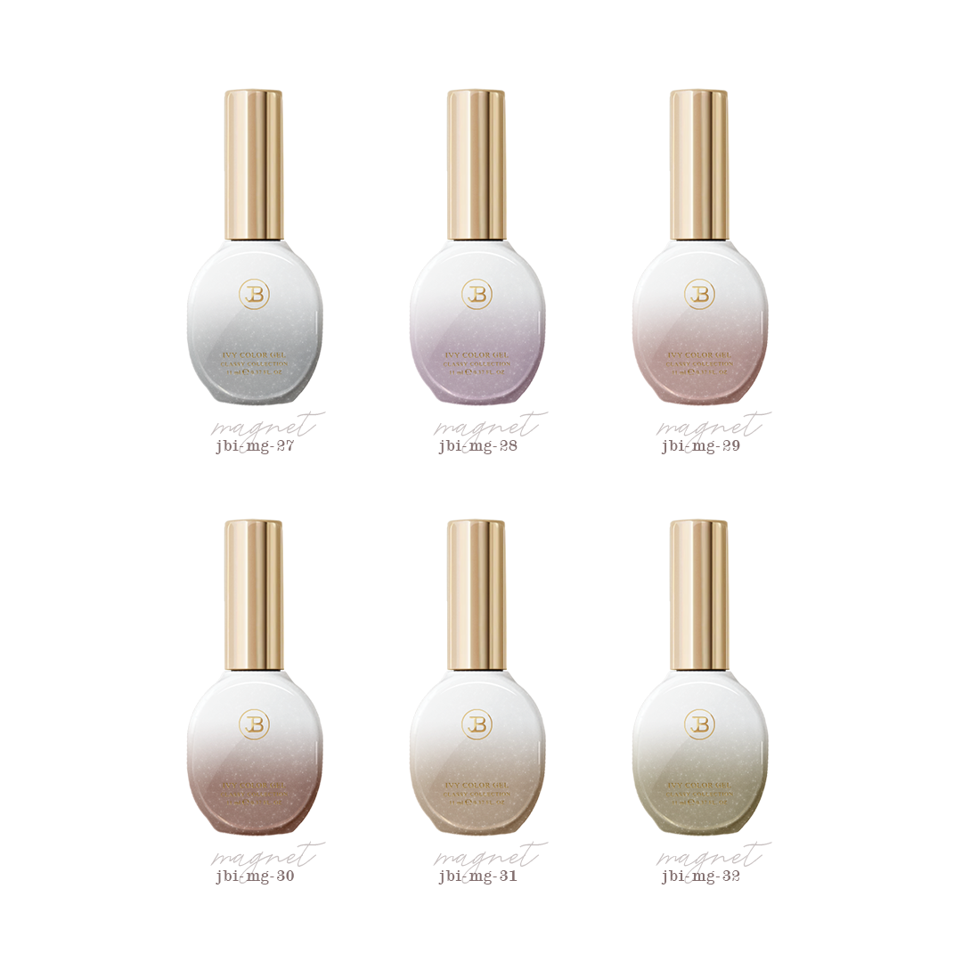 【JIN.B / 受注販売(10月末前後納期)】Romantico Magnetic Color Gel 6 Colors Single Item 11ml
