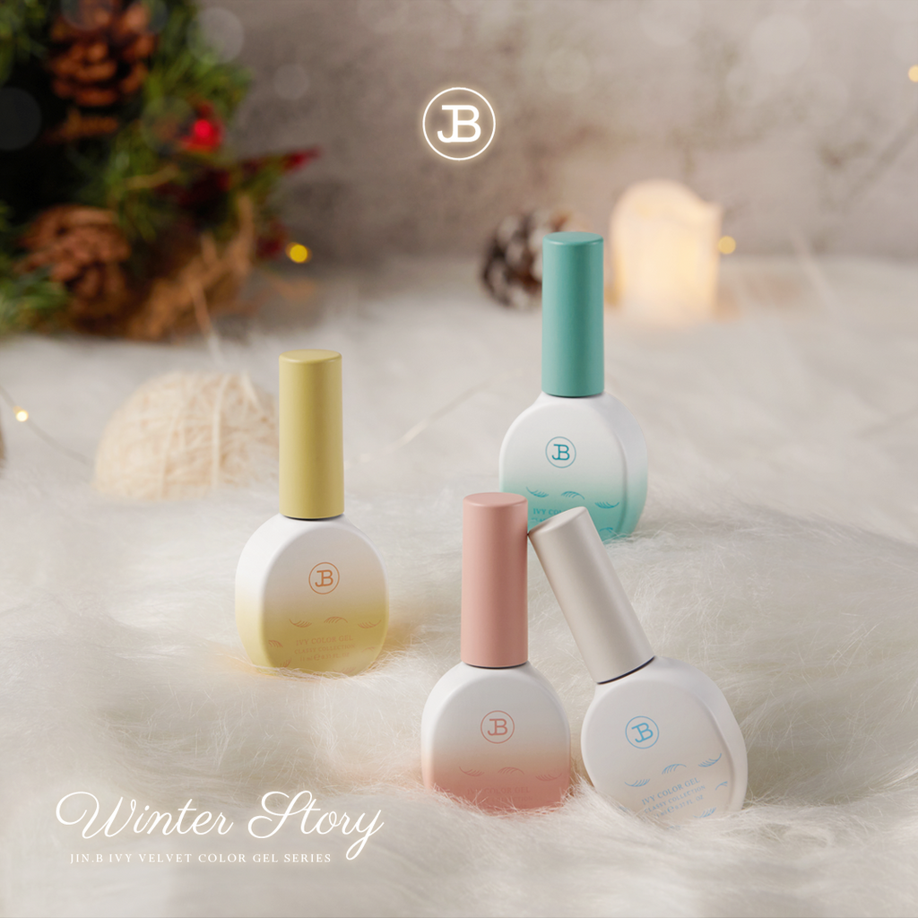 【JIN.B / 受注販売(10月末前後納期)】Winter Story Pastel Velvet Color Gel 8 Shades Single Item