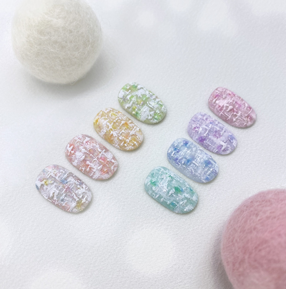 【JIN.B / 受注販売(10月末前後納期)】Winter Story Pastel Velvet Color Gel 8 Shades Single Item