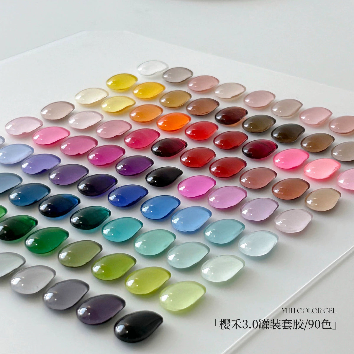 【YHH NAIL / 受注販売(納期未定:要問合せ) / (~1031)】YHH Sakura 3.0 Series Jarred Gel, 90 Colors, Creamy Texture, Brand New, 5g / 3.0系列罐装胶90色奶油质地 色系全 5g
